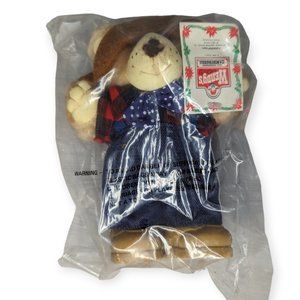 Vintage 1986 Wendy's Furskins Bear NWT